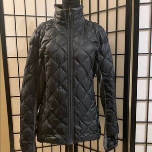 Black Quilted Puffer Jacket